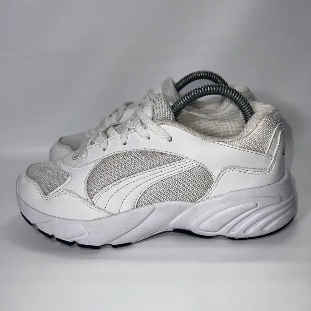 Puma RS‎ Connect Trainers Triple White 369751-03 Youth 3.5